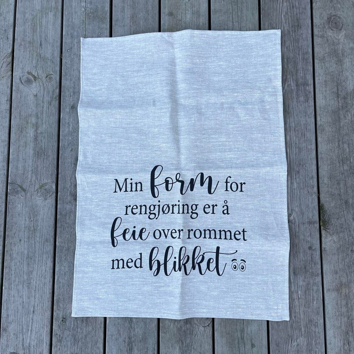 DAHLSDESIGN Kjøkkenhåndkle 100% lin