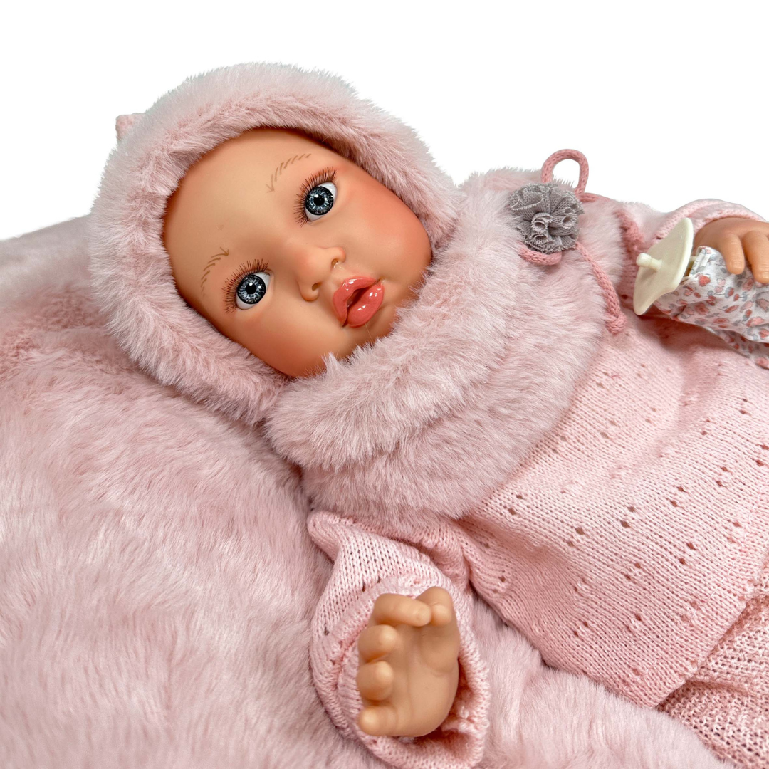 Malin reborndukke,  40cm