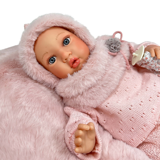 Malin reborndukke,  40cm