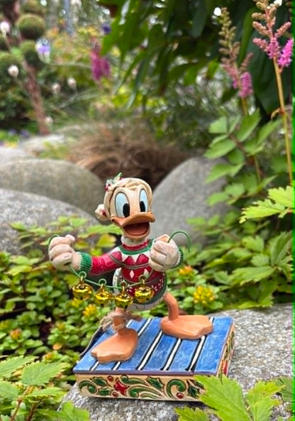 Donald Duck fra DISNEY - med bjeller -Disney Traditions - Jim Shore